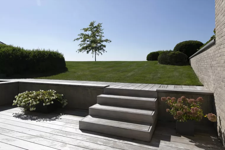 Landelijk gelegen tuin met elegante haagmassieven (24) - 